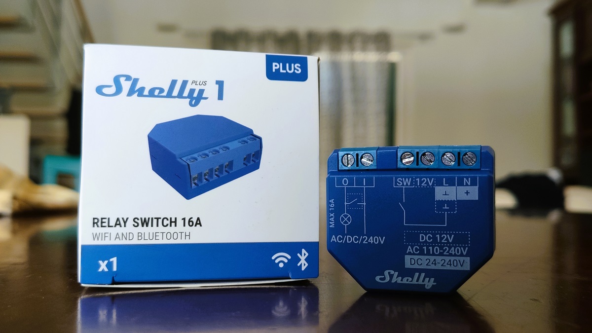 Shelly 1 Plus guida completa interruttore WiFi contatto pulito